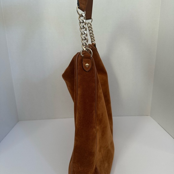 Jimmy Choo “Sofia” Suede Hobo Bag - Picture 2 of 10